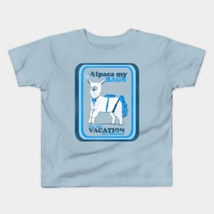 Alpaca My Bags Kids T-Shirt